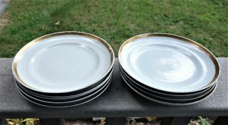 Set Of 10 Qianlong Period,  Chinese Export Plates,  6 Inches,