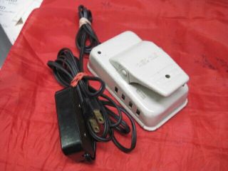 Brother Charger 651 661 666 Sewing Machine Foot Pedal Controller Vintage