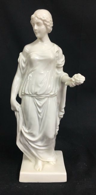 Art Deco German Porcelain Figure Of The Goddess Pomona