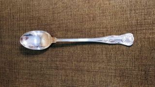 Large Vintage Shell Pattern Silverplate Silver Plate 13 " Serving Spoon Italy