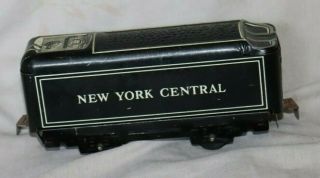 Vintage Marx Tin Litho York Central Coal Tender Train Car