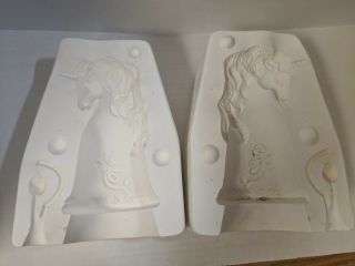 Vtg Byron Slip Casting Ceramic Mold Unicorn Bell B3078 Ns031 2