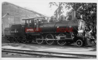 0ee367 Rp 1940s/60s Ferrocaril Del Pacifico De Nicaragua Locomotive 19 Somoza