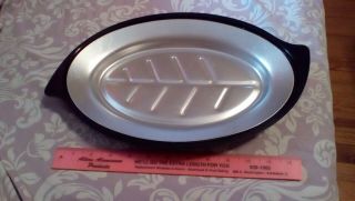 Vintage Platter Nordic Ware 1112 Platter Holder,  Sizzler Steak Fajita Plate