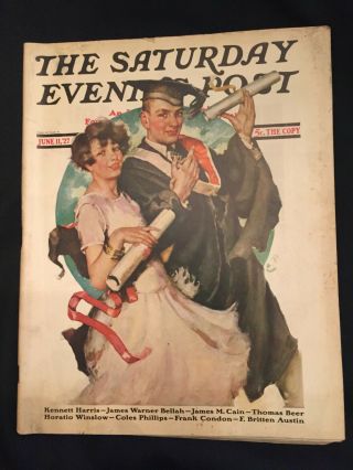 The Saturday Evening Post - June 11,  1927 - Vintage Ads,  Stories,  Photos