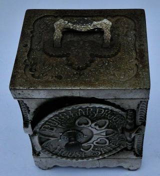 Antique Cast Iron Bank Key Combination Safe No.  40