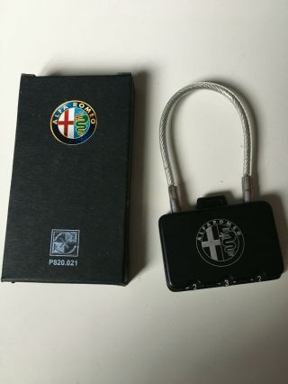 Keyring Porte - Clés Cadena Automobile Alfa Romeo En Boîte Keychain Vintage