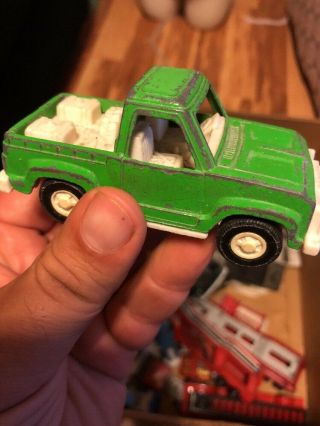 Vintage Tootsietoy Truck Green Tootsie Toy