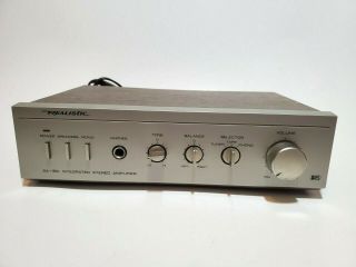 Vintage Realistic Sa - 150 Integrated Stereo Amplifier With Phono