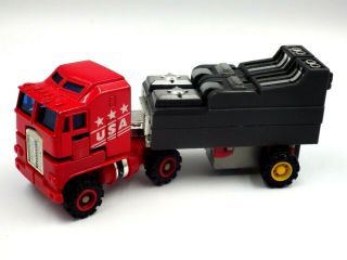 Transfo - Robot Jouet Vintage Mc Toys Robot Transformer Usa Camion à Friction 10cm