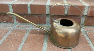Vintage Small Copper & Brass Watering Can