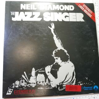 Vintage Neil Diamond The Jazz Singer - Laserdisc Laser Disc Ld Video