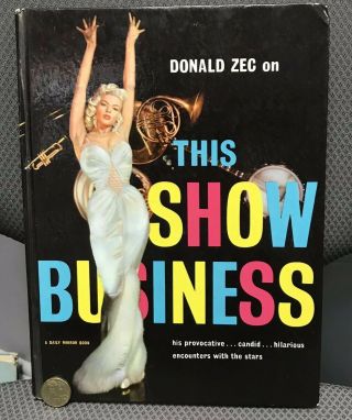 Vintage 1959 This Show Business Movie Book Annual Jayne Mansfield Featured Hb Uk