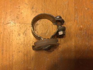 Vintage Shimano Cable Guide Roller Clamp - 25.  4mm 1 "