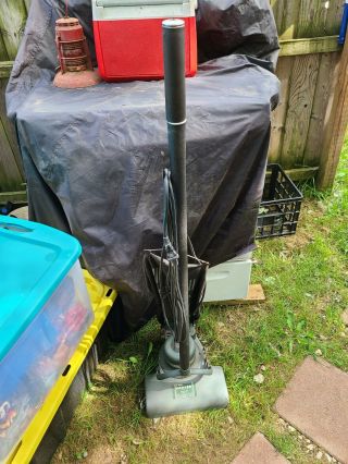 Antique The Hoover Special Vacuum Cleaner Model 541 Army Green Black Crackle