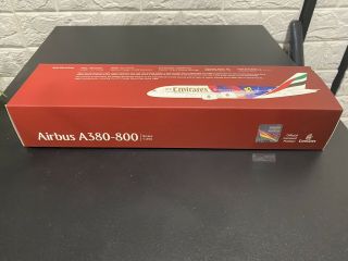 Official Emirates Airbus A380 Cricket World Cup ‘19 Model Plane A6 - Eoh