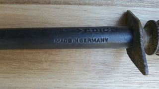 Vintage F.  Dick Sharpening Steel Arrow Toward Handle 3