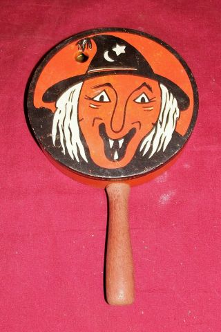 Vintage Kirchhof Halloween Noise Maker Old Kids Trick Or Treat Party Collectible
