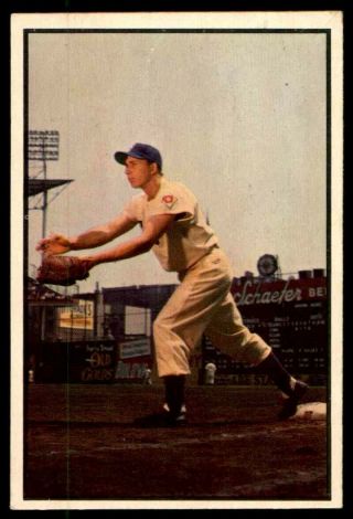 1953 Bowman Color 92 Gil Hodges Dodgers Ex - Mt,  To Nm