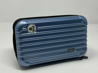 Rimowa Amenity Kit Hard Plastic Case - Thai Airways - Light Blue - Used/empty