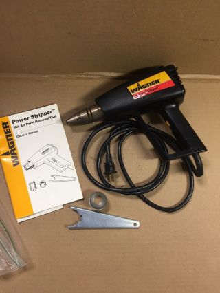 Vintage Wagner Power Stripper Hot Air Paint Removal Tool Heat Gun Set