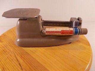 Vintage 1974 Pitney Bowes Postage Scale Balance Weight 16 Oz Usa 1st 3rd & Air