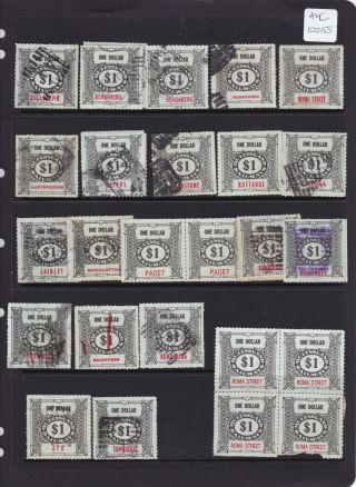 Auc10255) Queensland Railway Parcels Stamps X 26