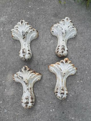 4 Antique Cast Iron Clawfoot Bathtub Legs They Can Be For Custom Furniture