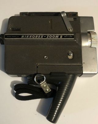 Vintage Nikon Nikkorex - Zoom 8 Movie Camera