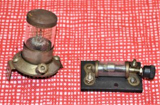 Vintage Antique Crystal Detector Antique Radio Parts