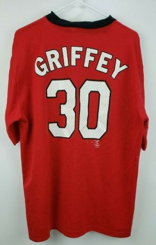 Vintage Ken Griffey Jr.  Sport Attack Cincinnati Reds Jersey XL 30 3