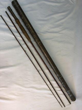 Vintage Goodwin Granger Special 3 Piece Bamboo Fly Rod 1938 W/ Case