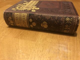 Late 1800’s Vintage Antique Shakespeare Hardcover Book 2