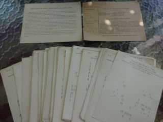 Vtg 1901 H.  C.  Marx Pianoharp Rare Music Sheets,  133 Pages,  Directions
