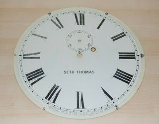Antique Seth Thomas No.  2 Weight Driven Regulator Wall Clock Dial
