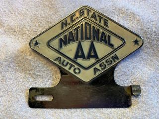 North Carolina State National Auto Assn.  License Plate Topper Attachment Add - On
