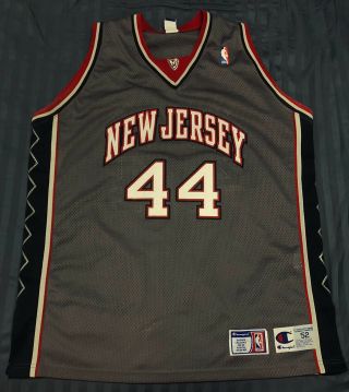 Vintage Champion Jersey Nets Keith Van Horn Jersey Size 52
