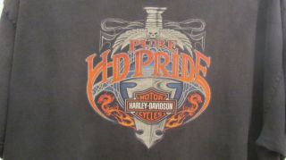 Harley Davidson T - Shirt 2xl Abernathy 