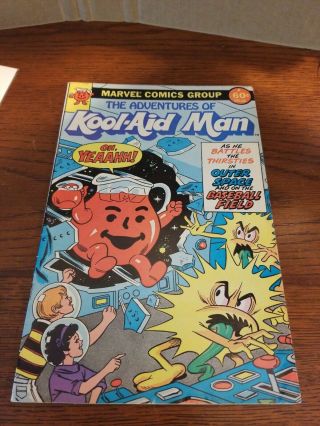 1983 Vintage Marvel Comics Group The Adventures Of Kool - Aid Man
