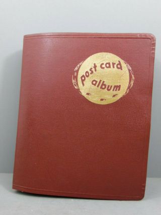 Vintage & Antique Postcard Album Over 300 Posted Unposted States Comic Peterson