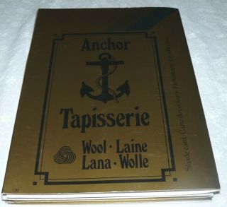 Vintage Anchor Tapisserie Wool Tapestry Yarn Color Card 350 All Colors