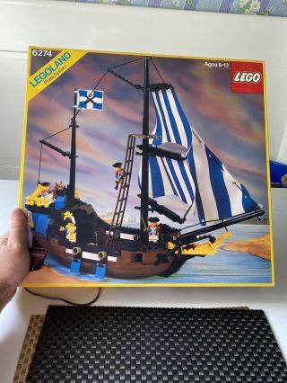 Lego Pirates Caribbean Clipper 6274 1989 W/box
