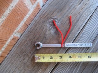 Vintage Proto - Los Angeles 3/8 " Pebbled Style Flare Nut Wrench 3712 Usa
