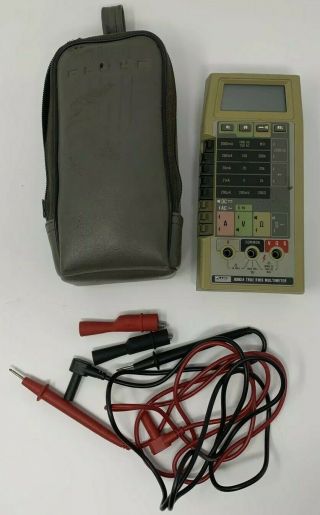 Fluke 8060a True Rms Multimeter With Soft Case & Leads