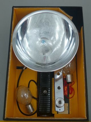 Vintage Kodak B - C Flash Holder With Bracket And 4 Bulbs