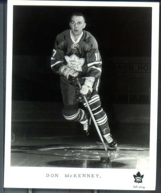 1 - 8 X 10 Vintage Glossy Team Issued Photo Of Don Mckenney From 1964 Graphic