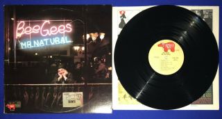Vintage Bee Gees Mr Natural Lp Record Vinyl Gibbs Rso Nr Vinyl