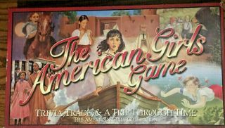 Vintage The American Girls Board Game Trivia,  Trade,  & A Trip Through Time