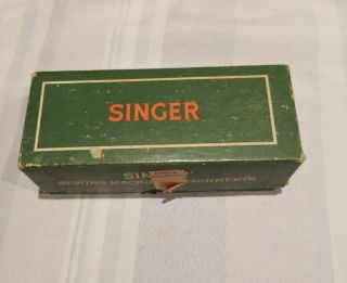 7 Vintage Singer Sewing Machine Attachments For Class 301 Machines 160623 W/box