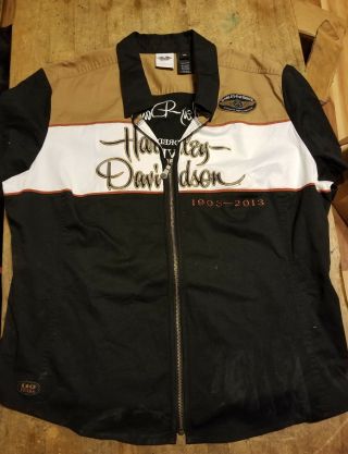 Harley Davidson 110 Year Anniversary Shirt Size 2w